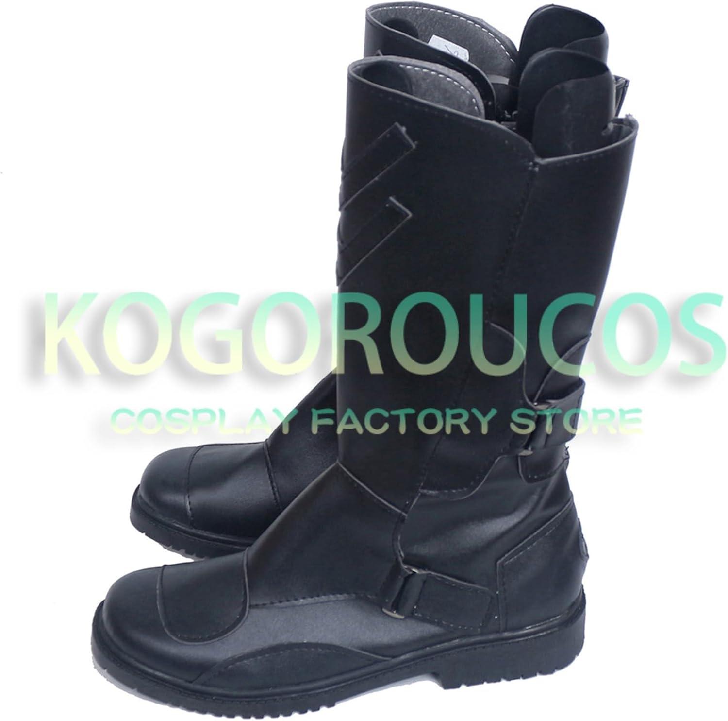 KOGOROUCOS Cosplay Shoes Boots for Darth Maul Customizable Large Size Costume Footwear M10129019