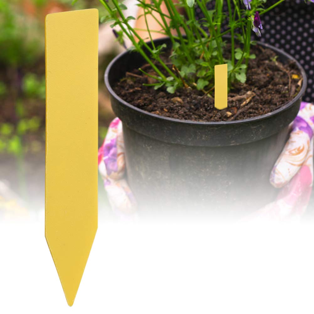 ChenQuanSarl-100Pcs Plastique Plante Étiquettes 3.26"" X 1.97