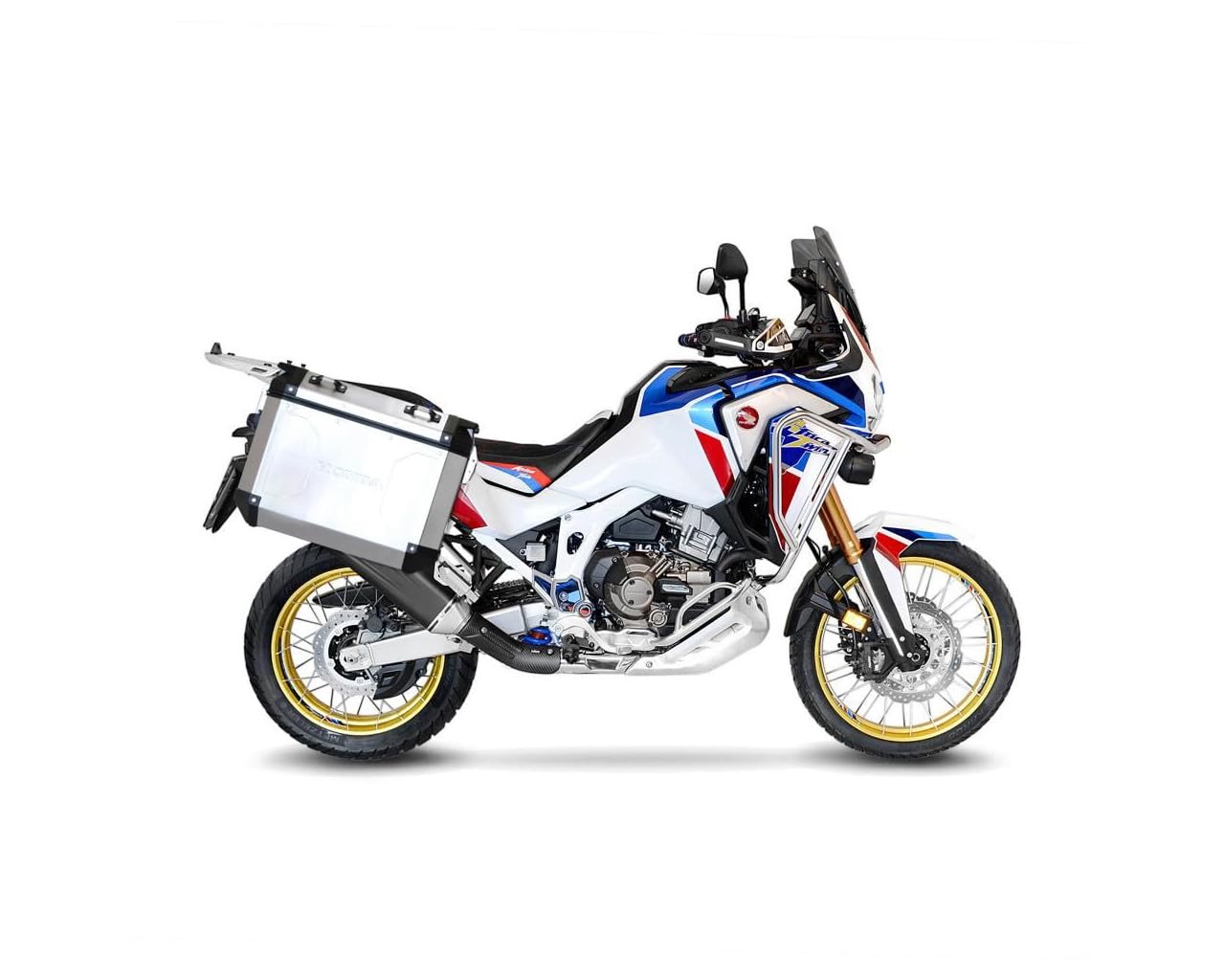 LEOVINCE SBK LV-12 BLACK HONDA CRF 1100 L AFRICA TWIN/ADVENTURE SPORT/DCT