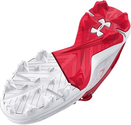 Miniatura 3 de Under Armour Harper 8 Mid TPU Jr - Tenis de béisbol unisex para niños