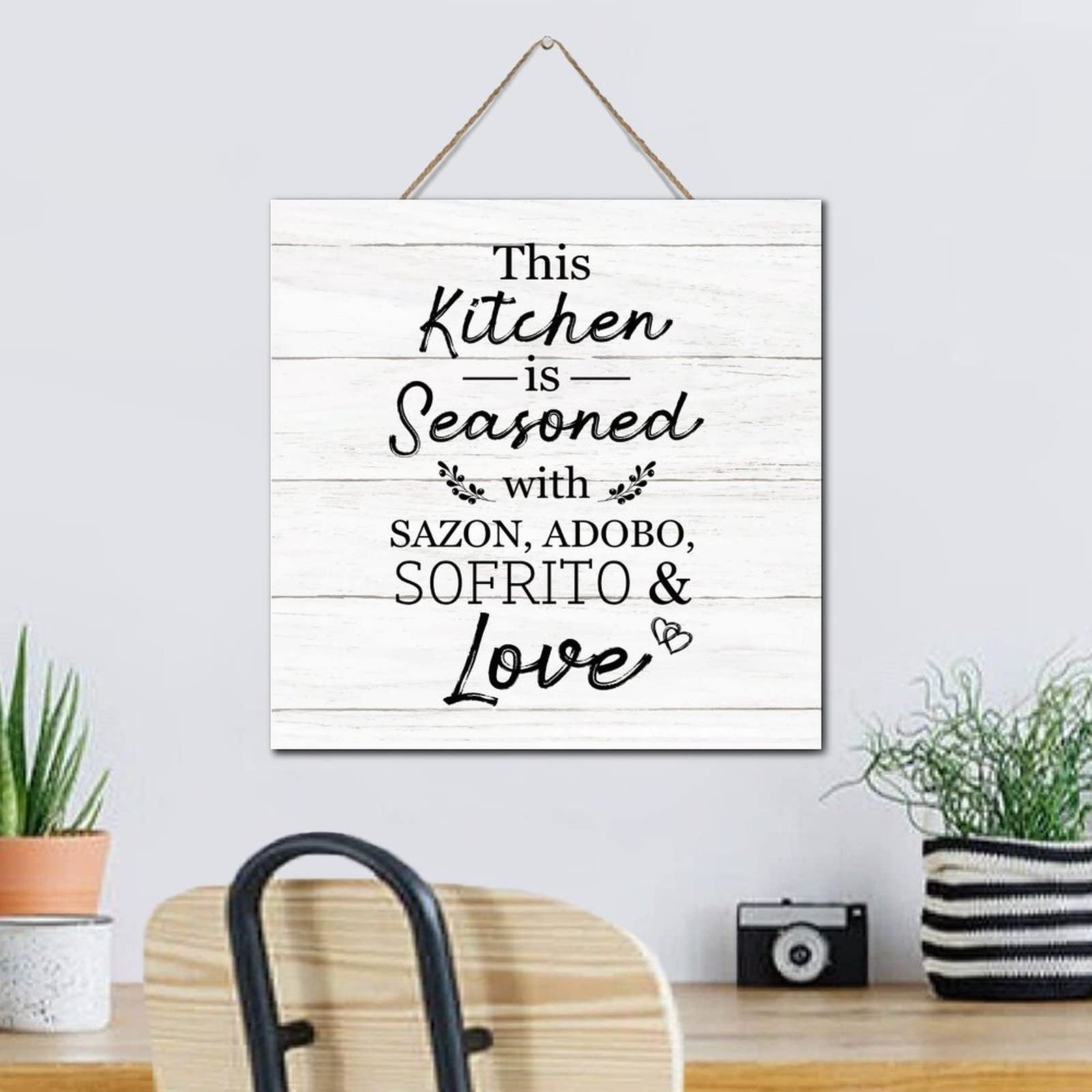 Amazon.com: This Kitchen Is Seasoned with Sazon, Adobo, Sofrito