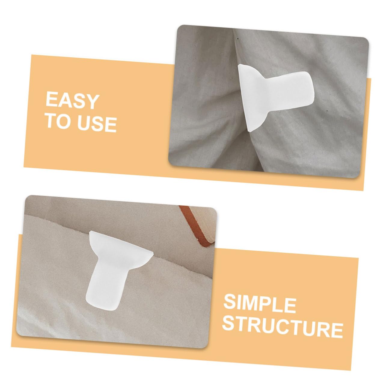 MAGICLULU 36stücke Bettdecken Clips Padded Comforter Fasteners Für Bettwäsche Und Decken Und Für Verschiedene Von Bettwaren