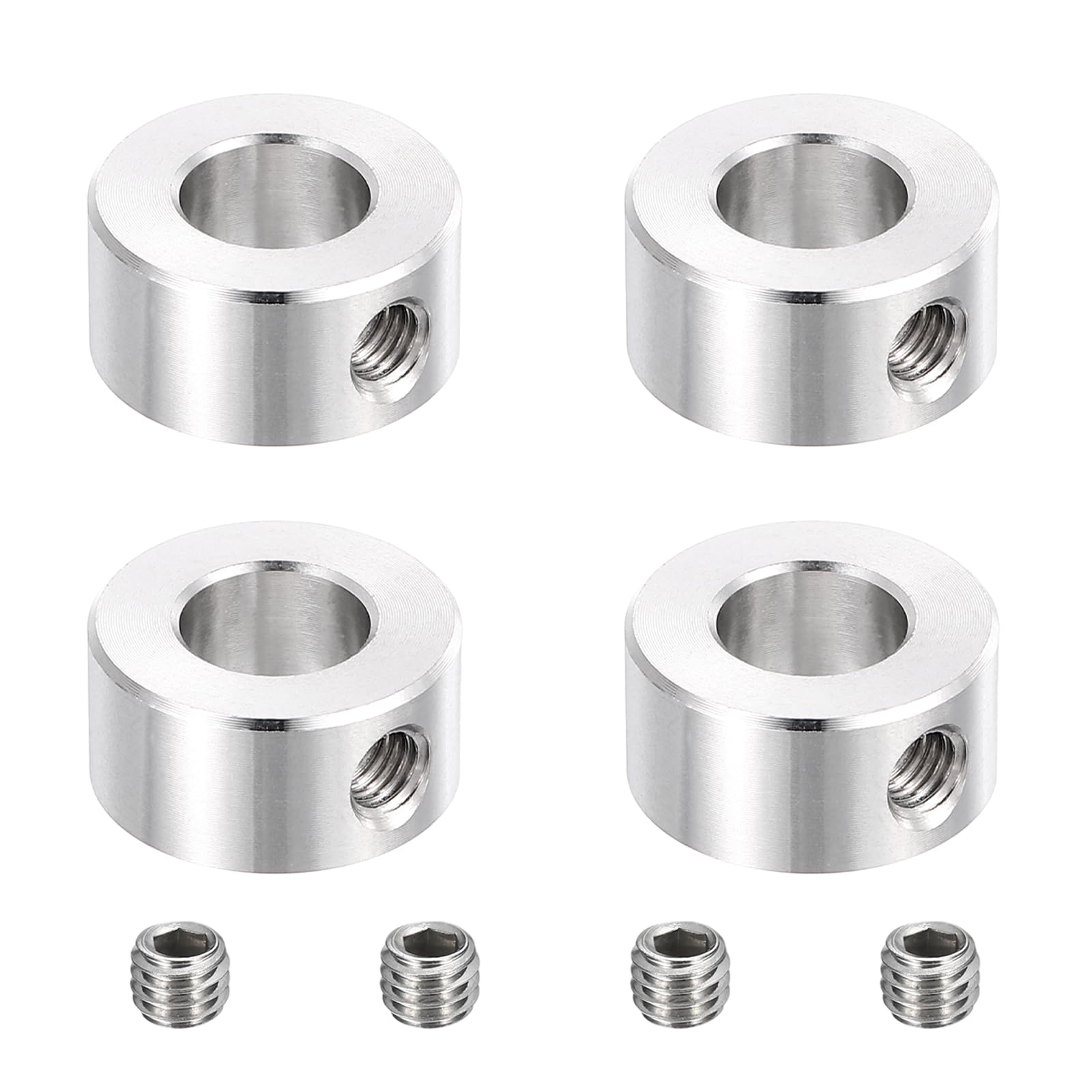 MECCANIXITY Stainless Steel Shaft Collars - Durable Locking -10