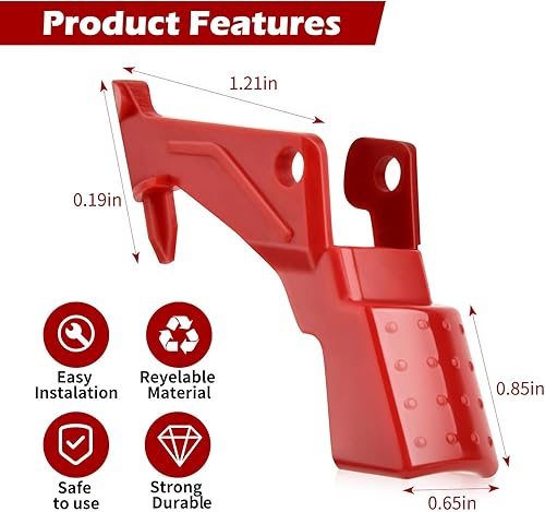 Miniatura 5 de Accesorio de vacío con botón de interruptor de gatillo mejorado para Dyson V10 V11 SV12 SV14, botón de interruptor TR90 con limpiadores de bloqueo