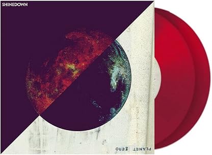 Planet Zero - Exclusive Limited Edition Lunar Red Colored Vinyl 2LP por Shinedown — capa do álbum