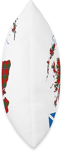 Miniatura 2 de Sinclair Scottish Clan Tartan Scotland - Almohada de 16 x 16 pulgadas, multicolor