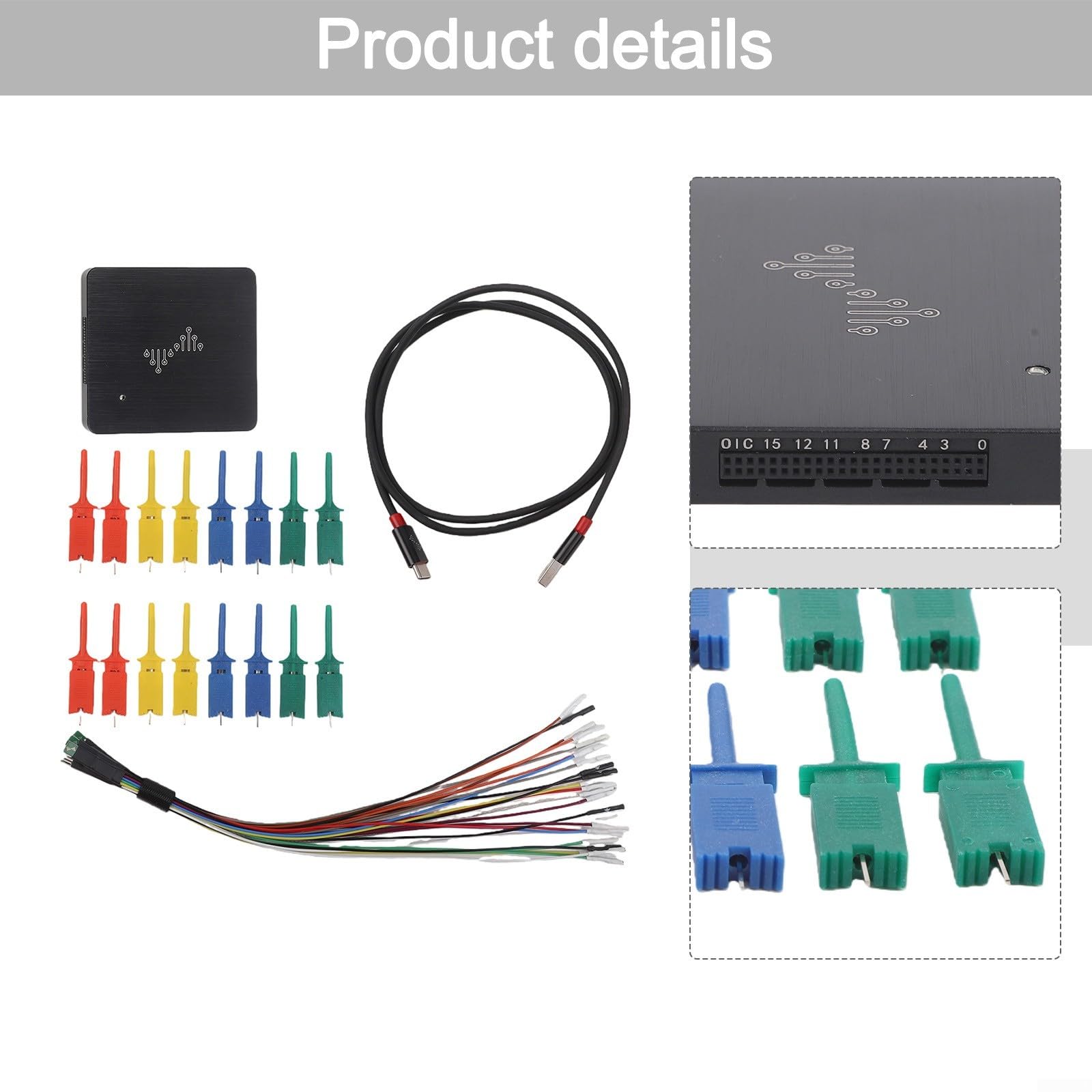 DSLogic U2Basic 16-K USB Logic Analyzer mit 400M Abtastrate und elektrostatischem Entladungsschutz