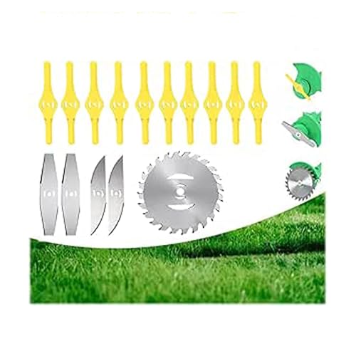 Replace Trimmer Blades, 6 Pcs, Suitable Cordless Grass Trimmer for