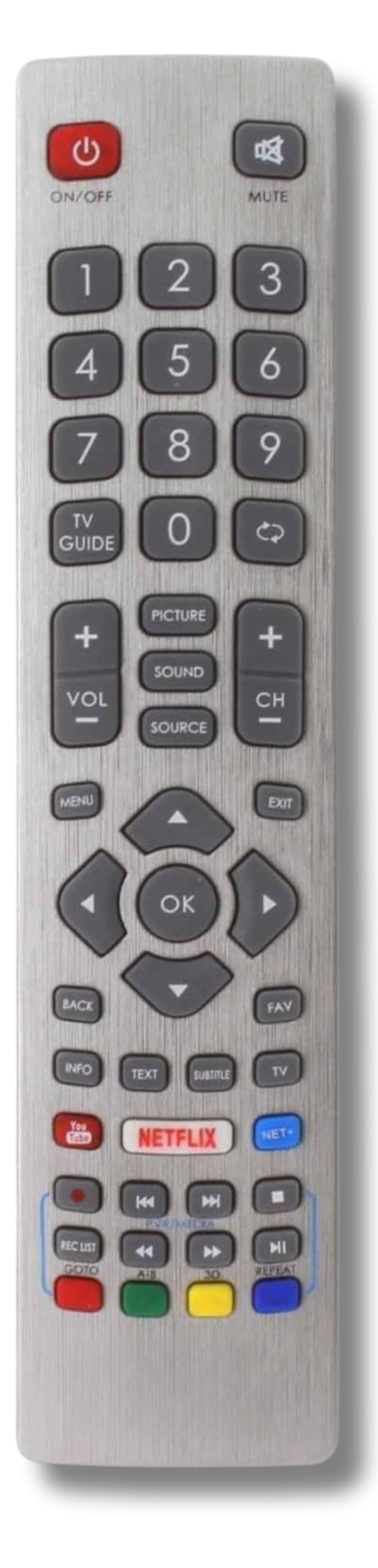 RemotesReplaced Telecomando compatibile con la SHARP LC60LE638 RemotesReplaced Telecomando compatibile con la SHARP LC60LE638