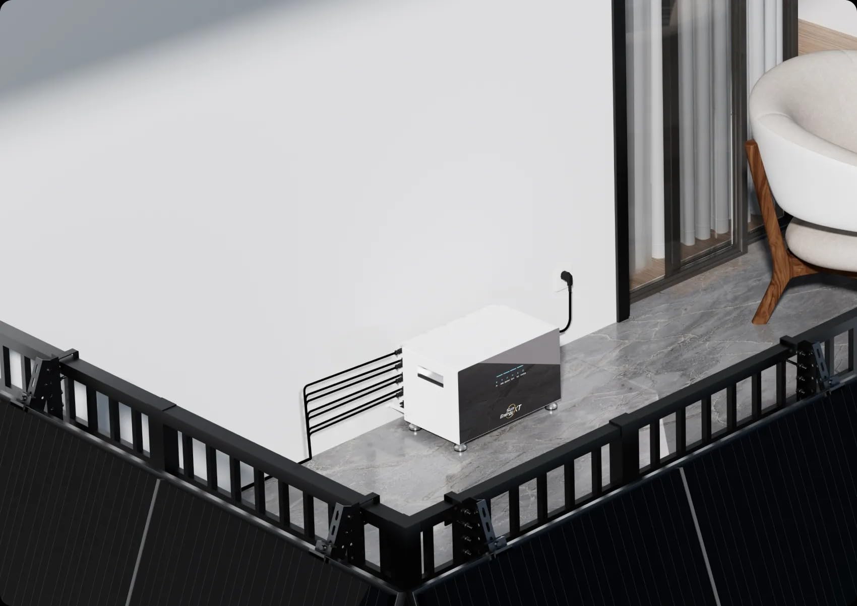 500 Solarspeicher 5 kWh für Balkonkraftwerk & Photovoltaik | 800 W Wechselrichter | 2.400 W Notstrom | 4 MPPT | 2.500 W PV-Eingang | IP65 | Erweiterbar (voller Steuersatz) | 4 MPPT, 2.400 W Notstrom, 2.500 W PV-Eingang, IP65 Schutz, Erweiterbar