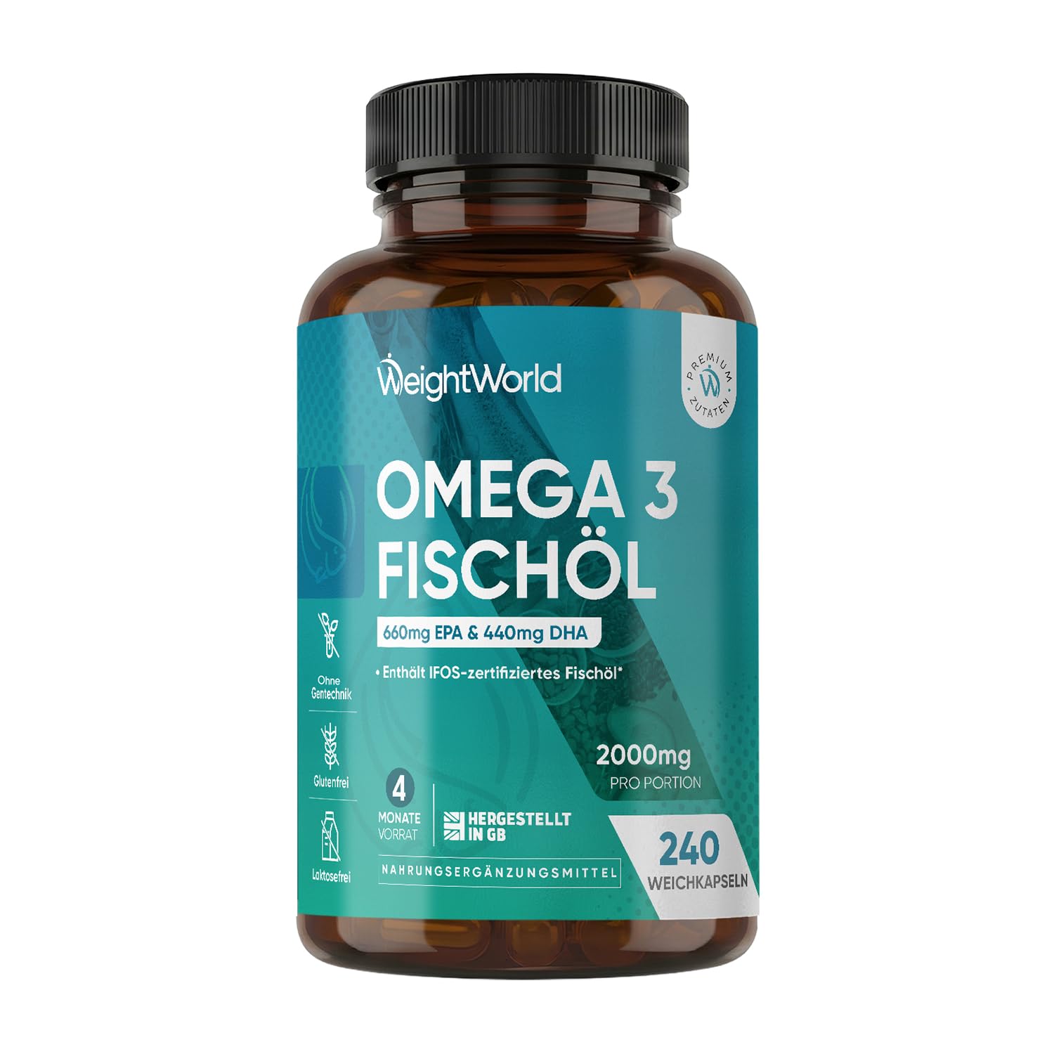 Omega 3 Fish Oil 2000mg
