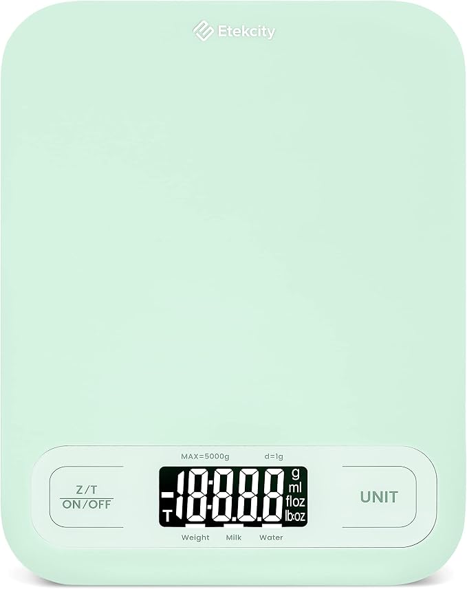 Etekcity Food Kitchen Scale, Digital Grams and Ounces, Large