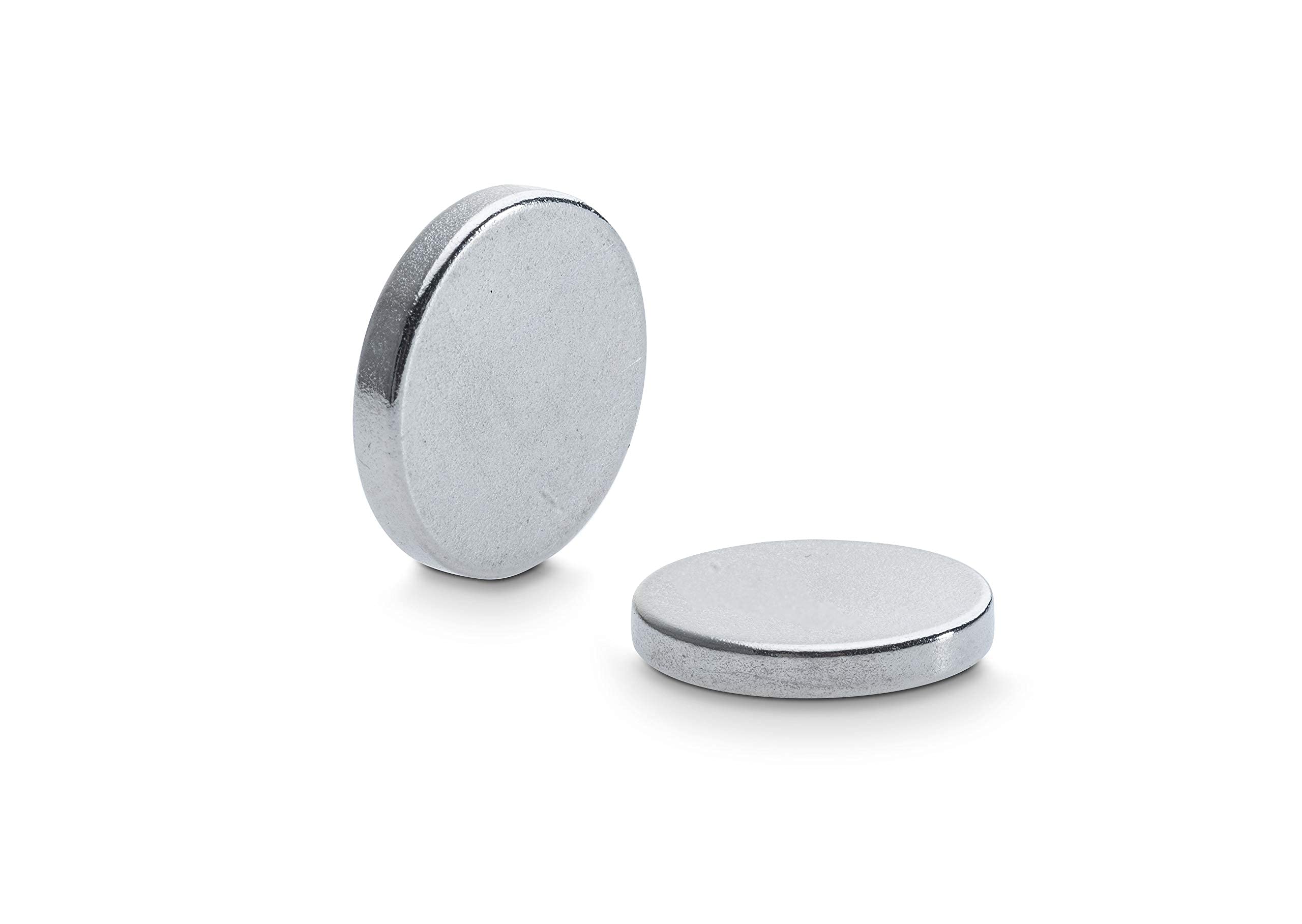 Italfitmagnetisrl | 10 sztuk - Super mocne magnesy Neodymowe Siła 9,60 kg - Średnica 40 mm Grubość 4 mm