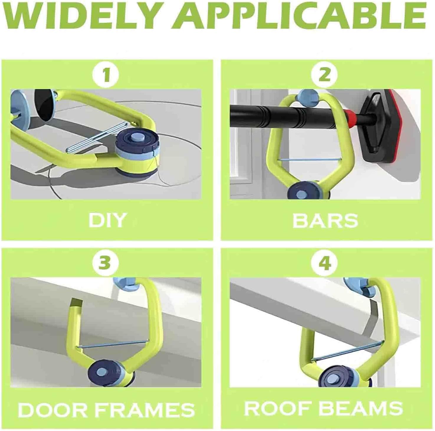 Door Ping Pong Game Over The Door – Adjustable Doorway Ping Pong Trainer for Indoor Hand-Eye Coordination, Hanging Table Tennis Set for Small-Space Home Practice