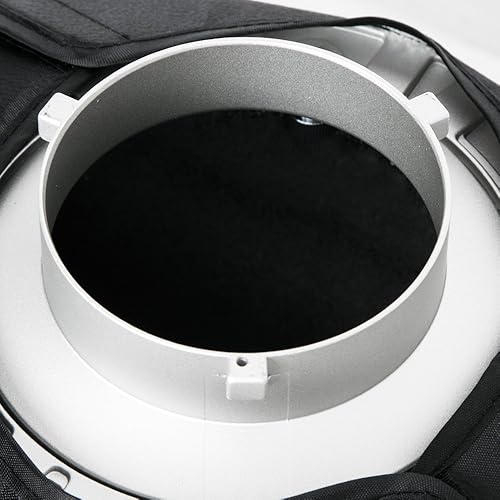 Vista 27 de Godox 47.2 in 47" Octagonal Honeycomb Grid Softbox Caja de tira con montaje Bowens (FW120)