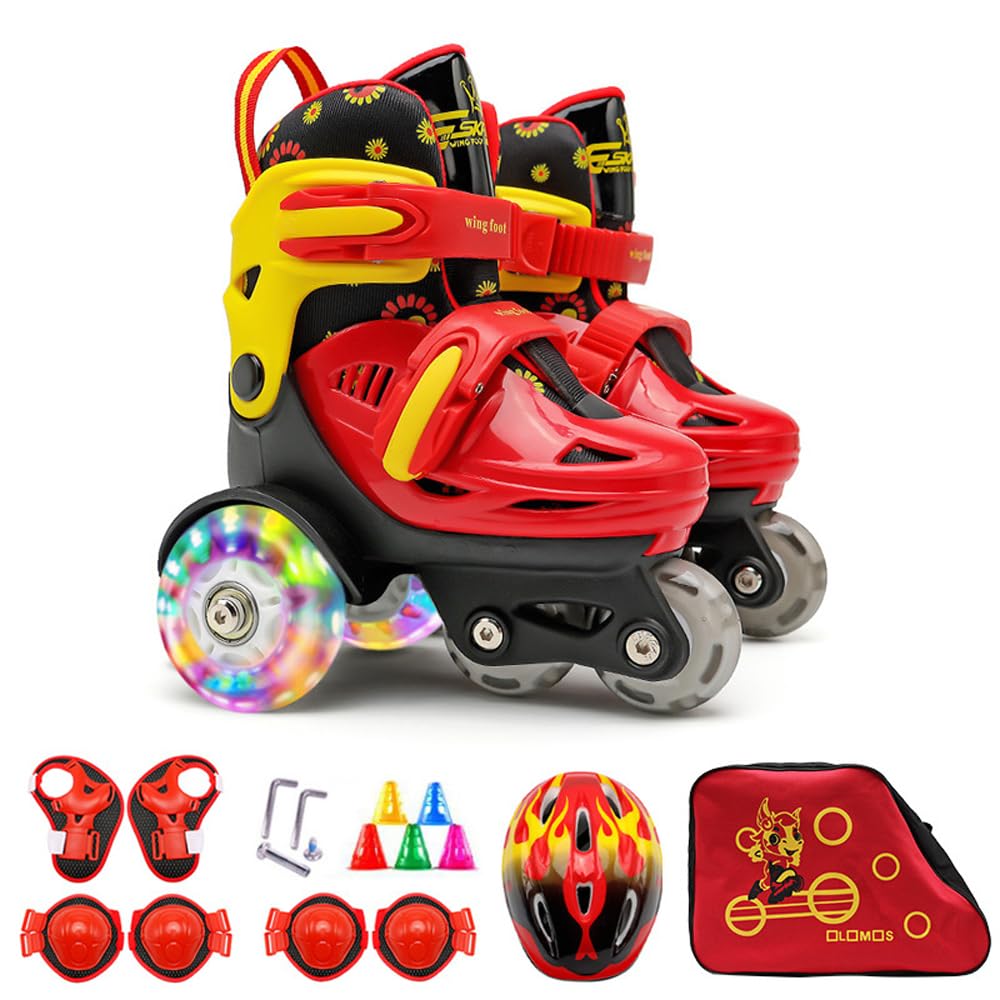 Patins à roulettes enfants HUIOP complets le cadeau d'anniversaire idéal