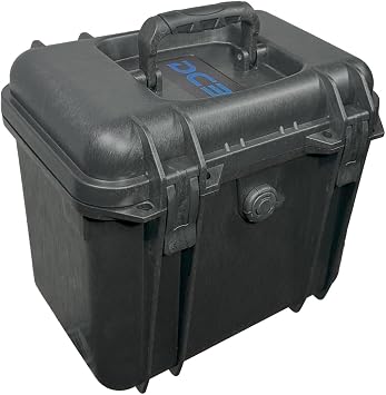DCB Cases - Element 2862F | 11 x 9 x 10 Ext Dim | IP67 Waterproof | Pluck Foam Insert | Foldable Handle | Pressure Control Valve | 2 Latch Close