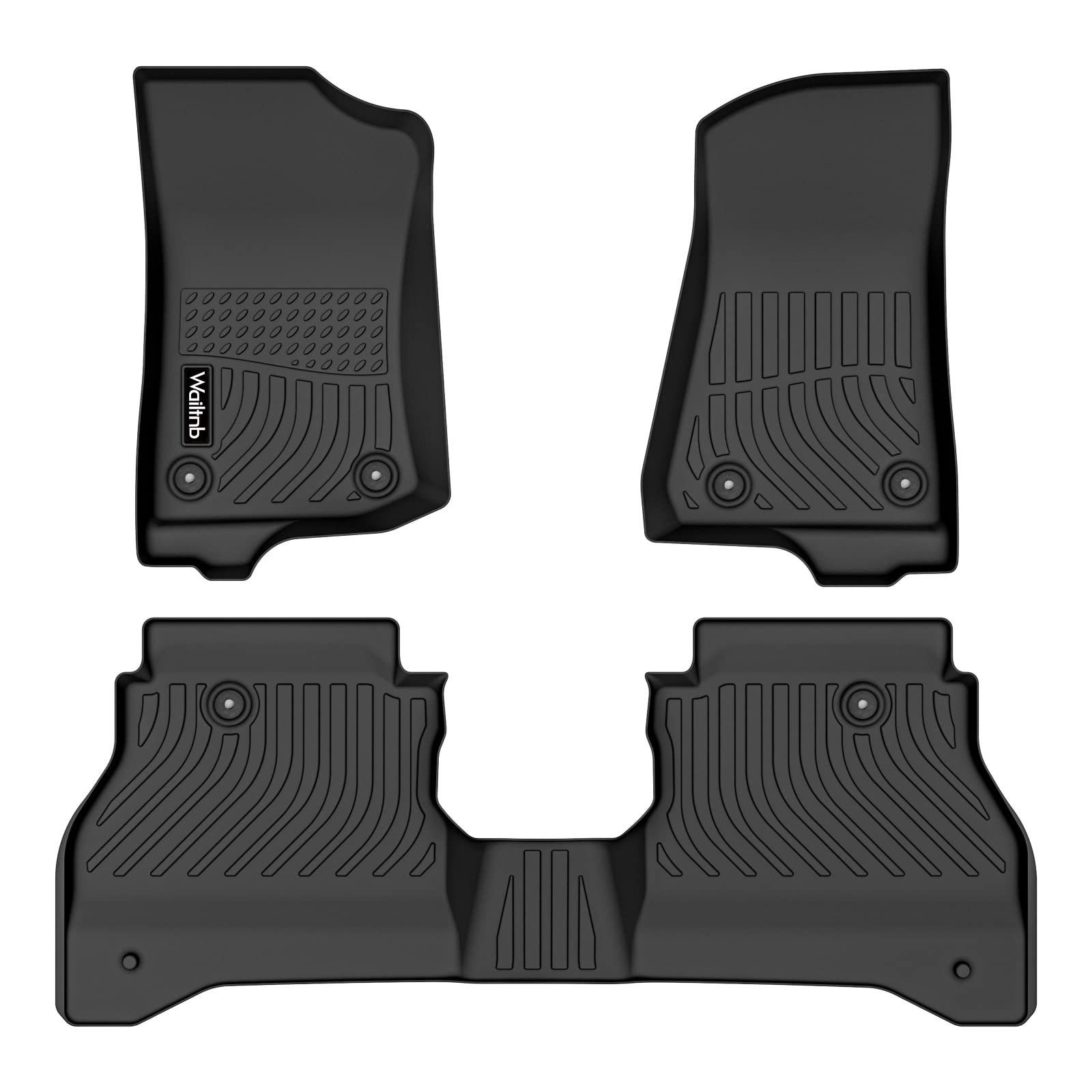 Photo 1 of Wailtnb Floor Mats Custom for Jeep Gladiator JT 2023 2022 2021 2020 All Weather Protection 