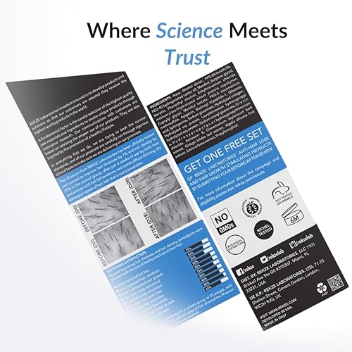 Miniatura 8 de REZKE 24 Anti-caída Tratamiento, dHT Bloqueador Tratamiento, complejo crecimiento del cabello del Tratamiento Estimular el Crecimiento, el cabello