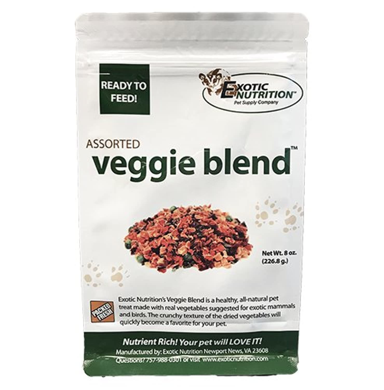 Exotic Nutrition Veggie Blend - 8oz