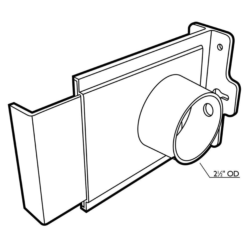Amazon.com: Rockler 2.5” Dust Gate for 