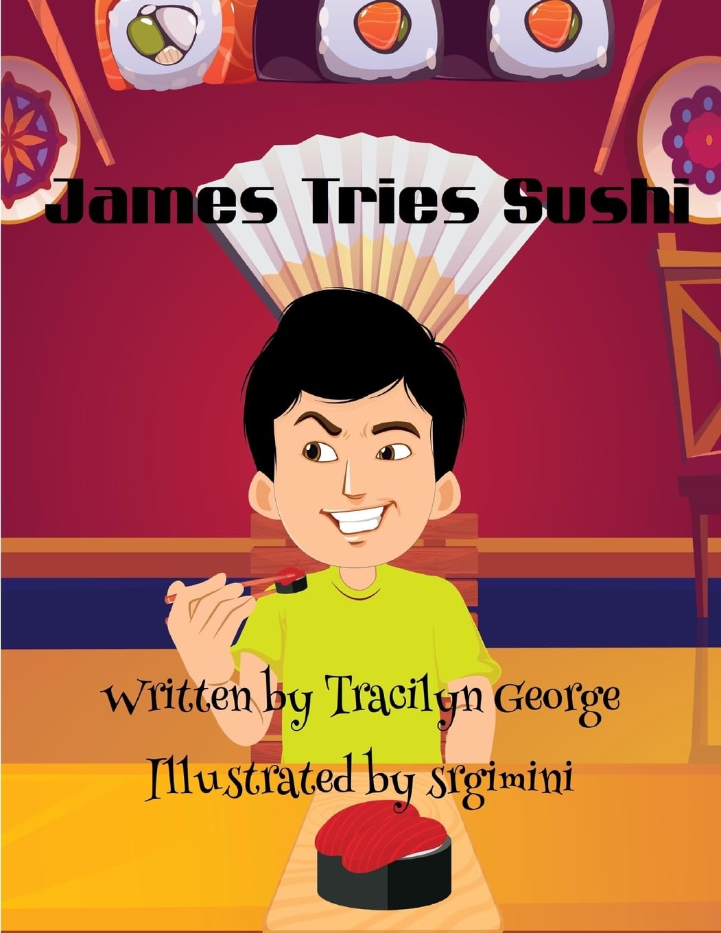 James Tries Sushi