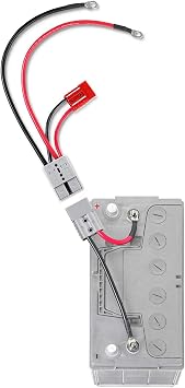 Connect-Ease 12V Trolling Motor Battery Quick Connect Kit Plug & Play Marine Wiring Harness, 6 AWG Corrosion-Free, Lithium Compatible No Tools, 60-Second Install Made in USA