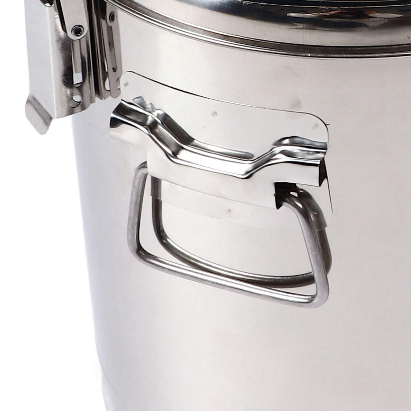 Generic Cubo de Sopa de Acero Inoxidable Aislado de 10 litros con Grifo Duradero para Restaurantes de Acero Inoxidable 304