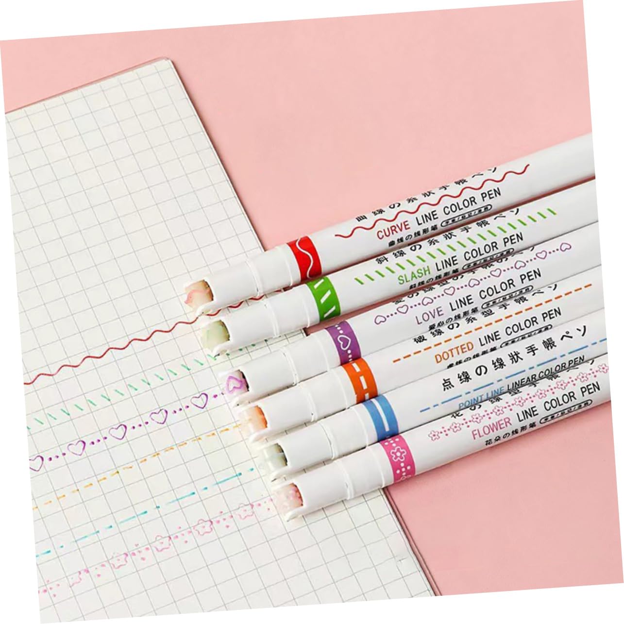 Uonlytech 3 Sätze Teiliges Textmarker Set Mit Bunten Markern Für Studierende Schnelltrocknende Handgezeichnete Hochlighters Für Notizen Zeichnen Und Kreative Anwendungen 6 Stück * 3
