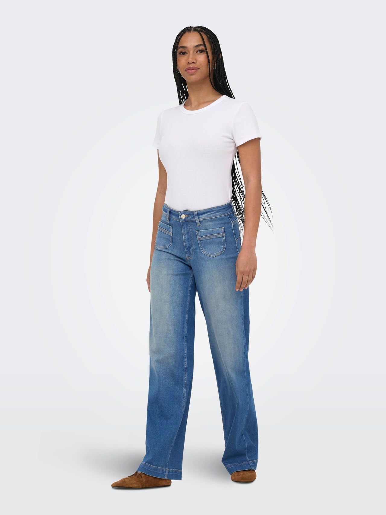 ONLY Damen Onlmadison Blush Poc Hw Wi DNM Rea56Noos Onlmadison Blush Poc Hw Wi DNM Rea56noos