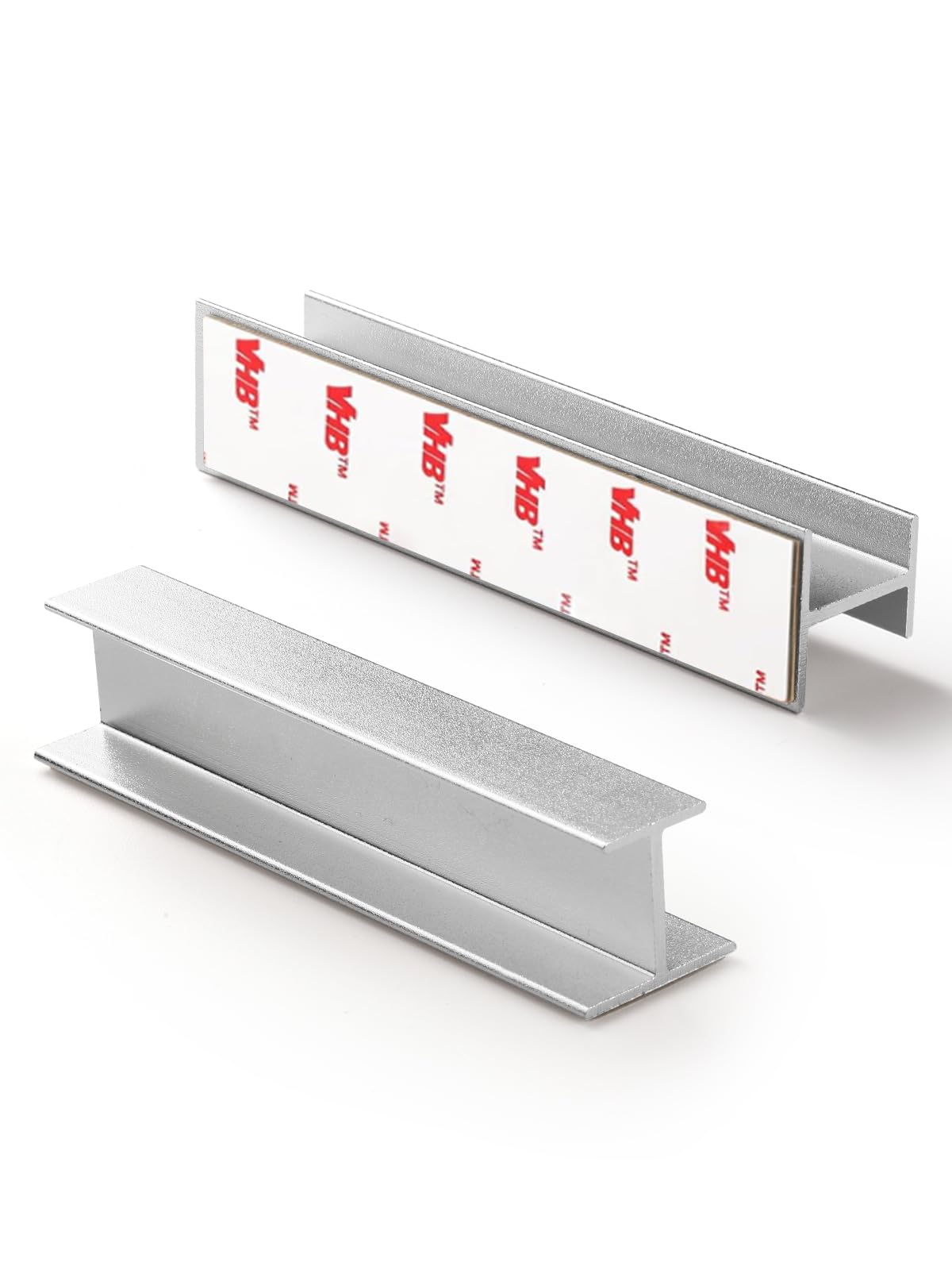 Poignées de placard autocollantes design argenté de 11,4 cm pour armoire