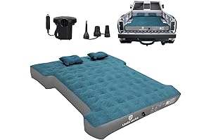 Umbrauto Truck Bed Air Mattress: Inflatable Pickup Camping Mattress for 5.5-5.8ft Short...