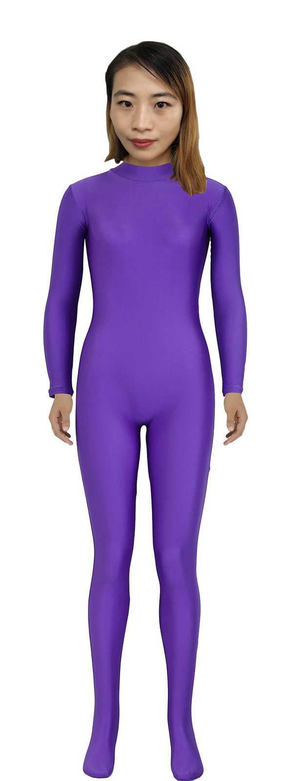 Amazon | (YUUWA) 全身タイツ 頭出し 柔らかい 伸縮 セクシー