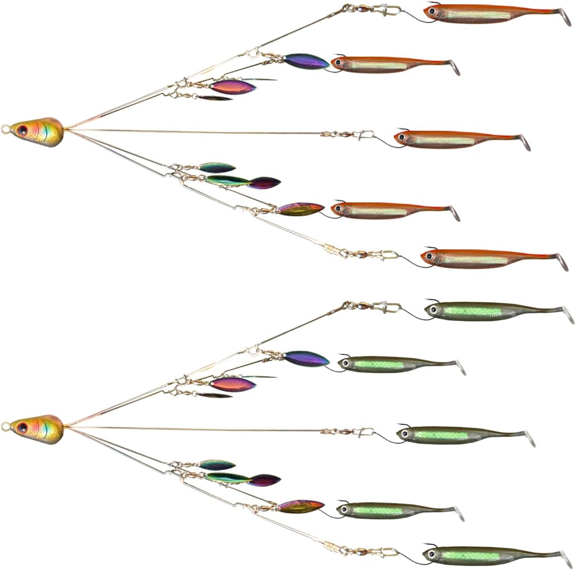 Fishing Rig Kit, 3-amr or 5-amr Alabama Rigs