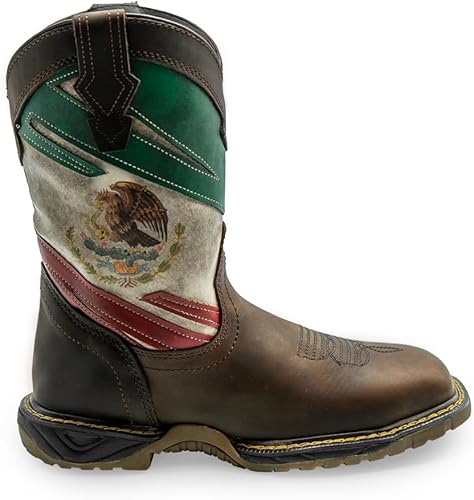 CEBU Botas vaqueras Thunder Western para hombre - Punta cuadrada
