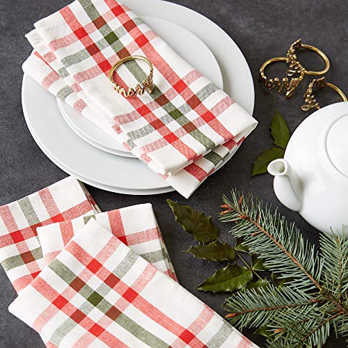 Dii CAMZ11880 Christmas Thanksgiving Holiday Tabletop Décor Collection Decorative Napkin Ring Holder Set thumb #6