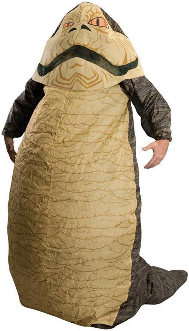 Rubie's mens Jabba the Hut Costume, Brown, One Size US