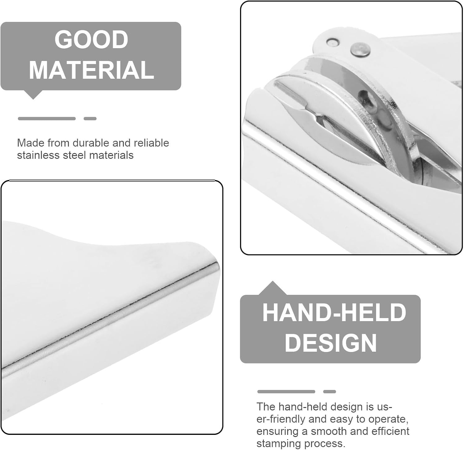 Portable Stainless Steel Seal Embosser for Busy Professionals