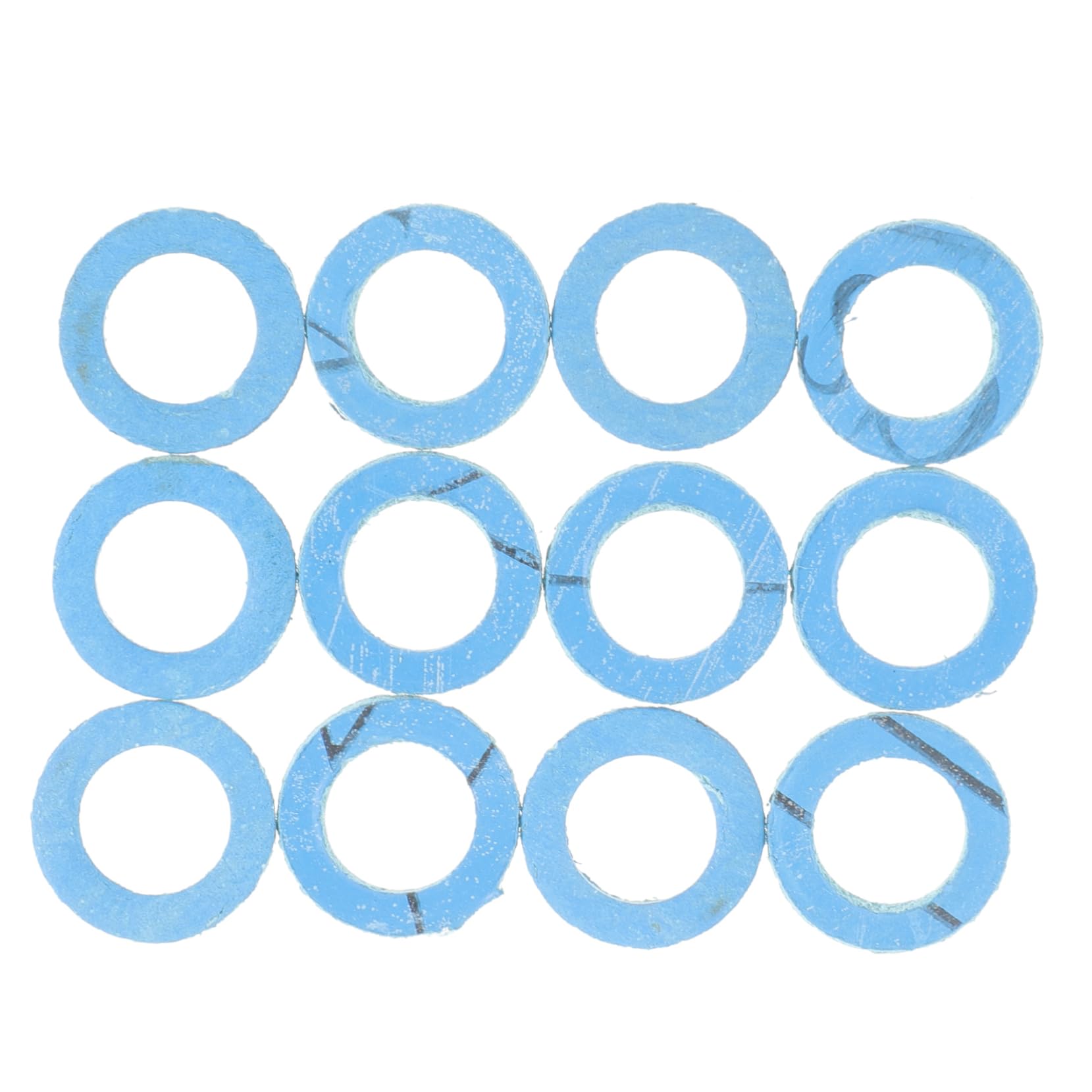 Hemoton Countersunk Washers 12pcs Drainage Screw Gasket Sealing Washers for Boat Repair