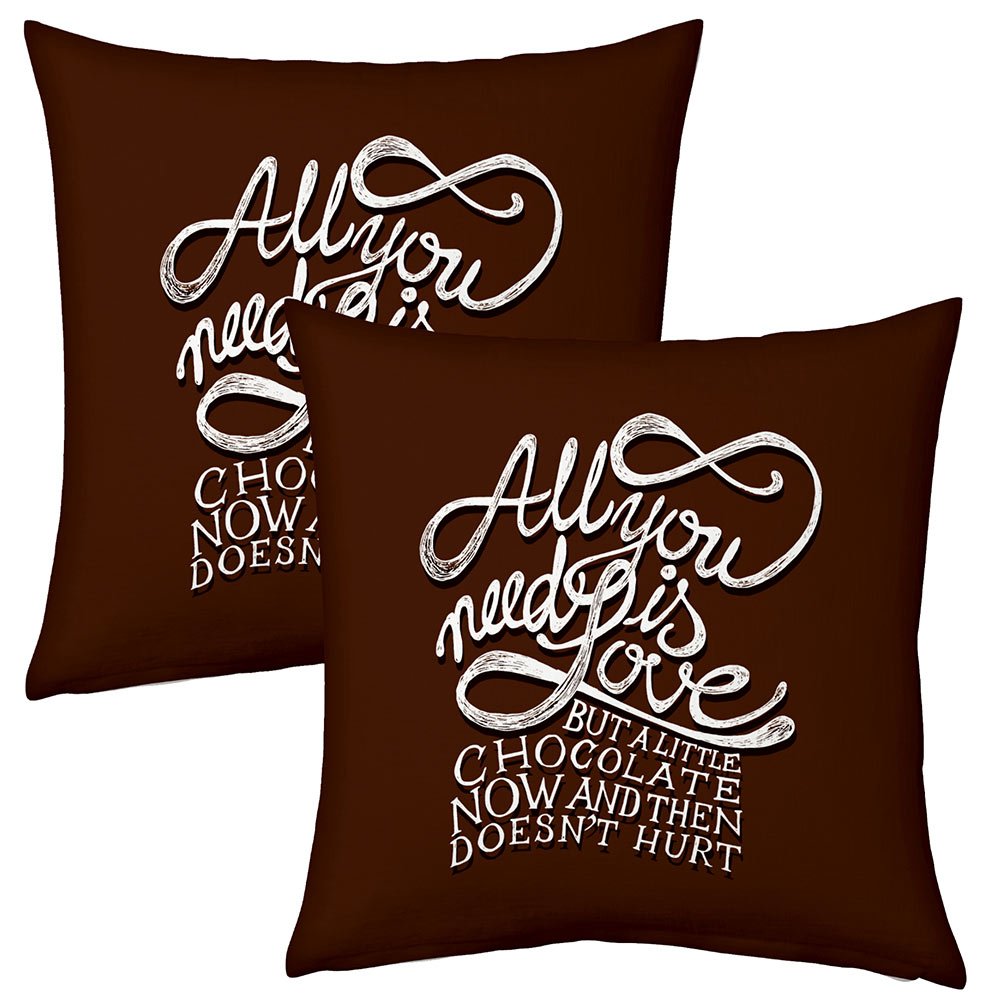 Set of 2 Latest Home Decor Designer Cushion Love Cushion Chair Cushion