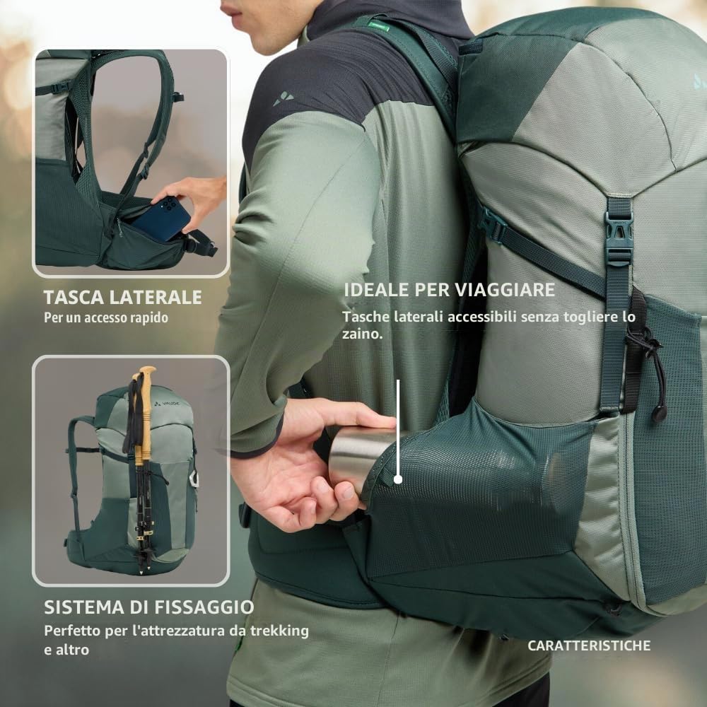 VAUDE Brenta 30 Zaini Unisex - Adulto (Pacco da 1)