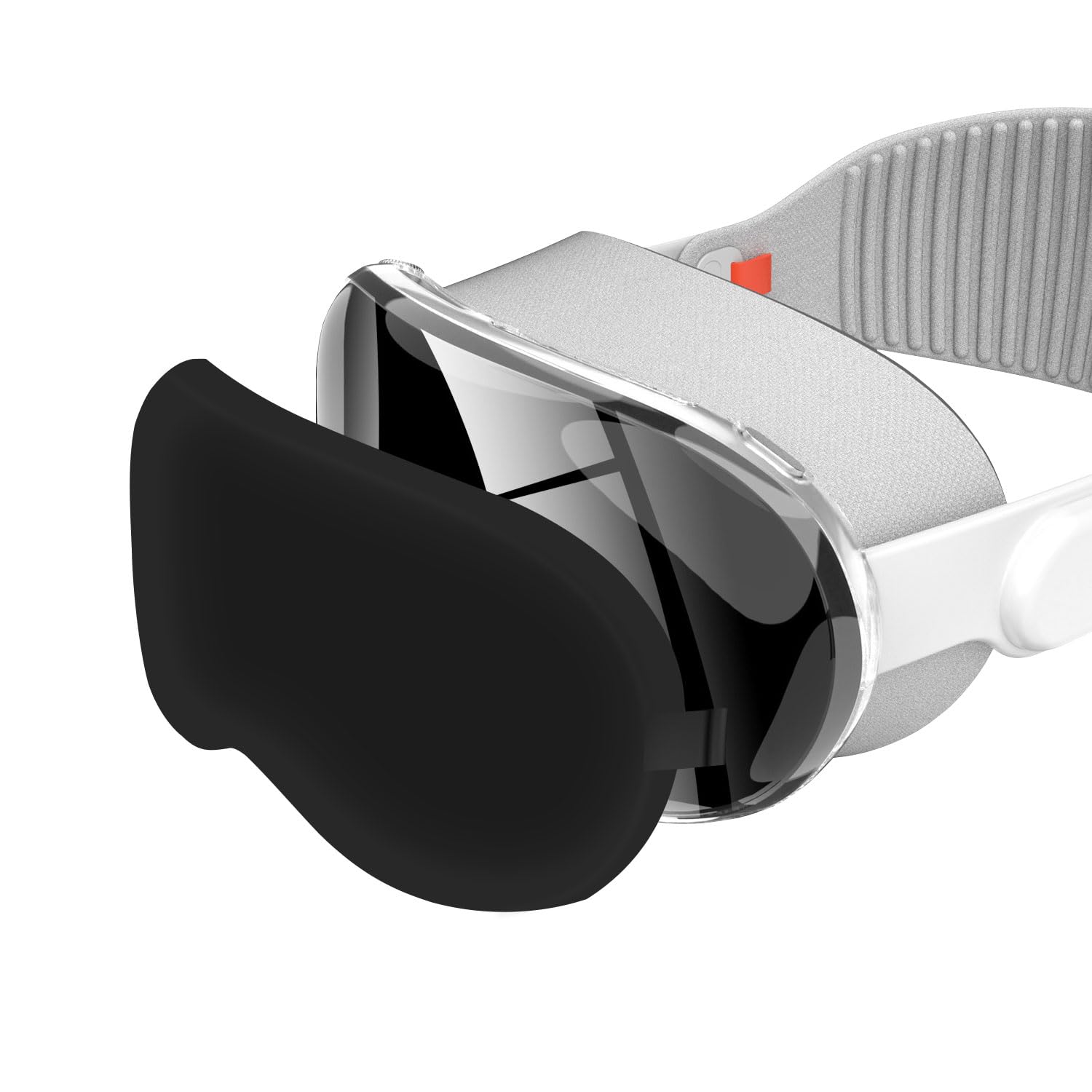 Apple Vision Pro カバー シリコン製 黒 耐衝撃カバー ソフト Apple Vision Pro カバー シリコン製 黒 耐衝撃カバー ソフト