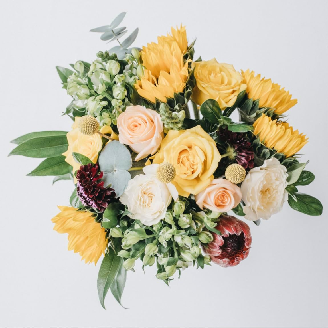 Laura Ashley Gosford Cranberry Bouquet, Fresh Cut Flowers, Floral Delivery, All Occasion Gift