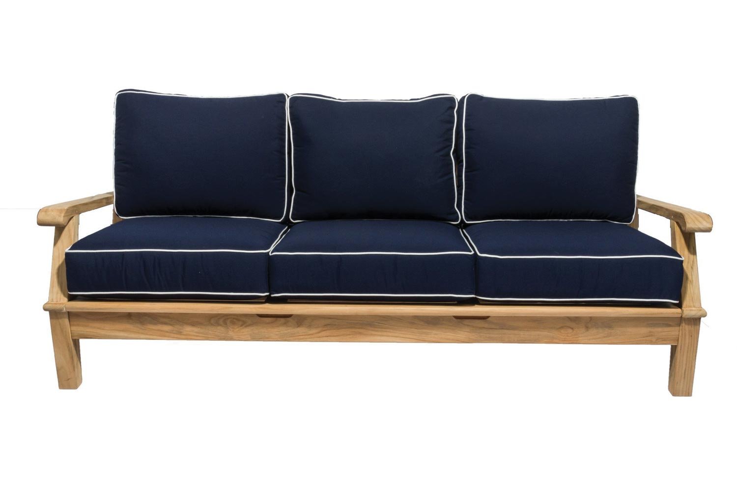 - MIA3 Miami Teak Sofa, Navy