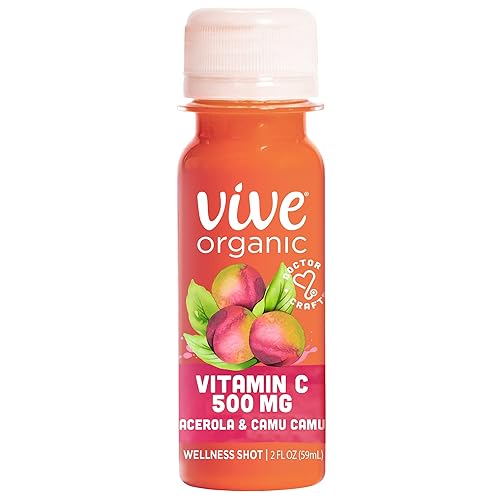 Miniatura 13 de Vive Organic Inmune Support Shot, jengibre prensado en frío, cúrcuma y equinácea, sin gluten, vegano, refuerzo de inmunidad original, 2 onzas