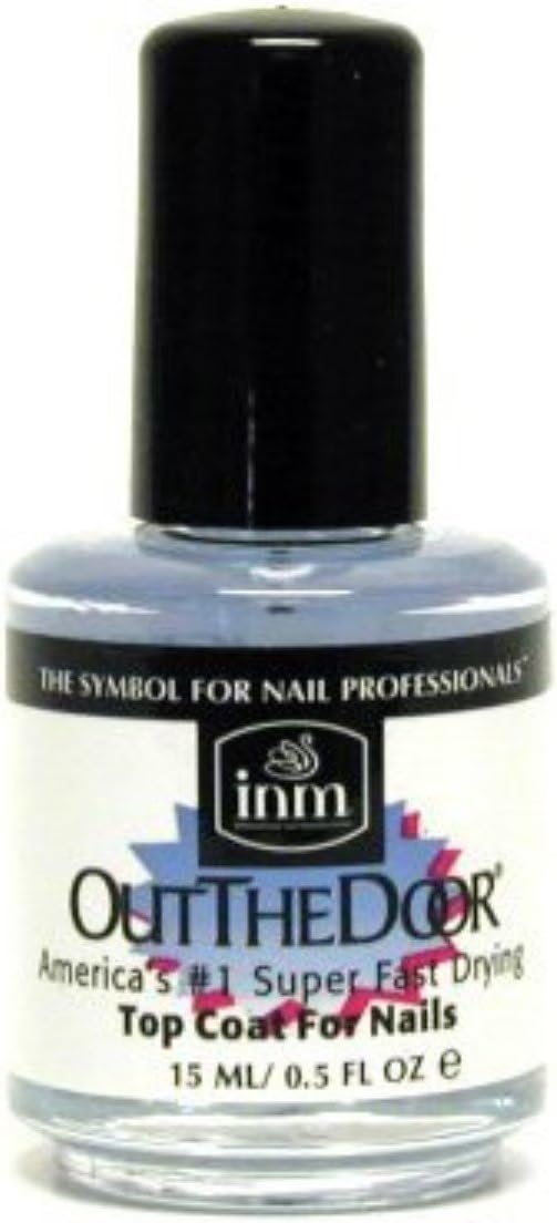 INM Out The Door Super Fast Drying Top Coat (INM Out The Door Top Coat, 0.5 oz (Pack of 5))
