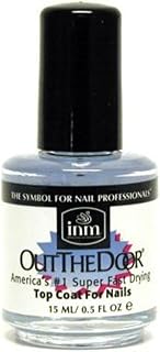 INM Out The Door Super Fast Drying Top Coat (INM Out The Door Top Coat, 0.5 oz (Pack of 4))