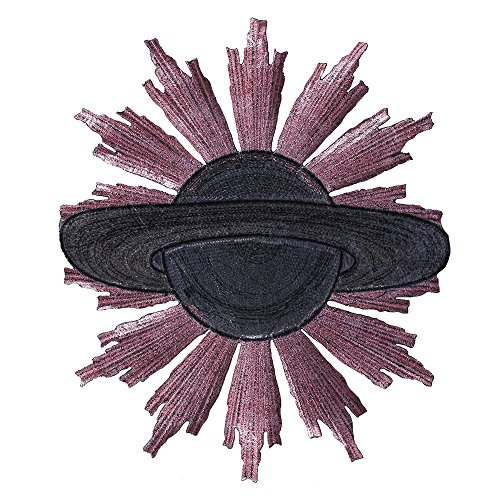 Th715 Globe Design Iron On Applique Patches For Jacket Garment Beaded Sequins Embroidery Sticker Sewing Apparel Accessories 1Pc #TOP3