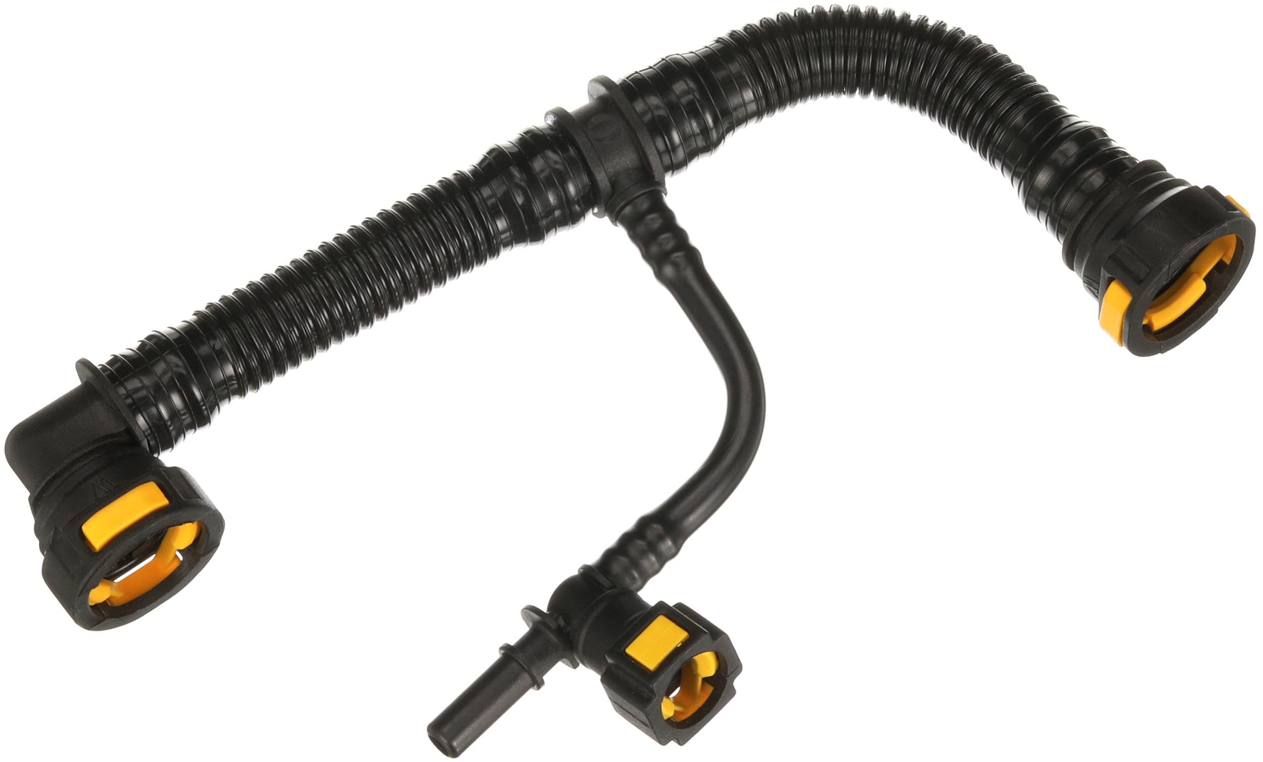 GATES EMH633 Tuyau reniflard d'huile noir | Compatible avec: CITROËN C2, C3 I, C4 Coupe, C4 I, C4 II, PEUGEOT 1007, 206 Schrägheck, 207, 307