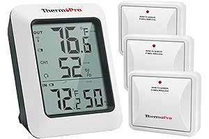 Thermpro TP60-3 Indoor Outdoor Thermometer: Keep Tabs on Temperature and Humidity